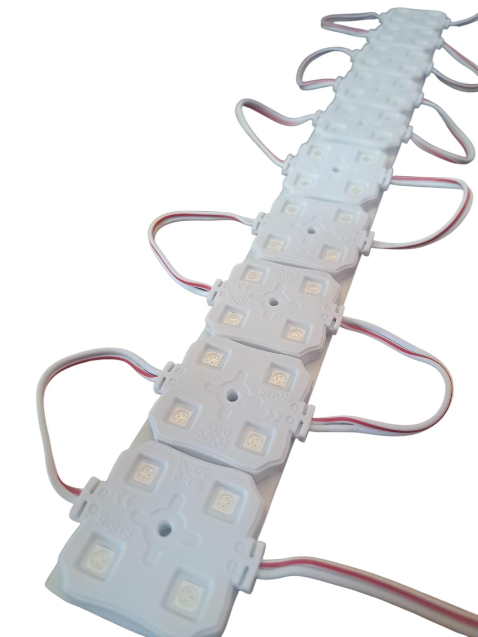 ( 20 ADET ) AMBER RENK KARE MERCEKSİZ 12 VOLT