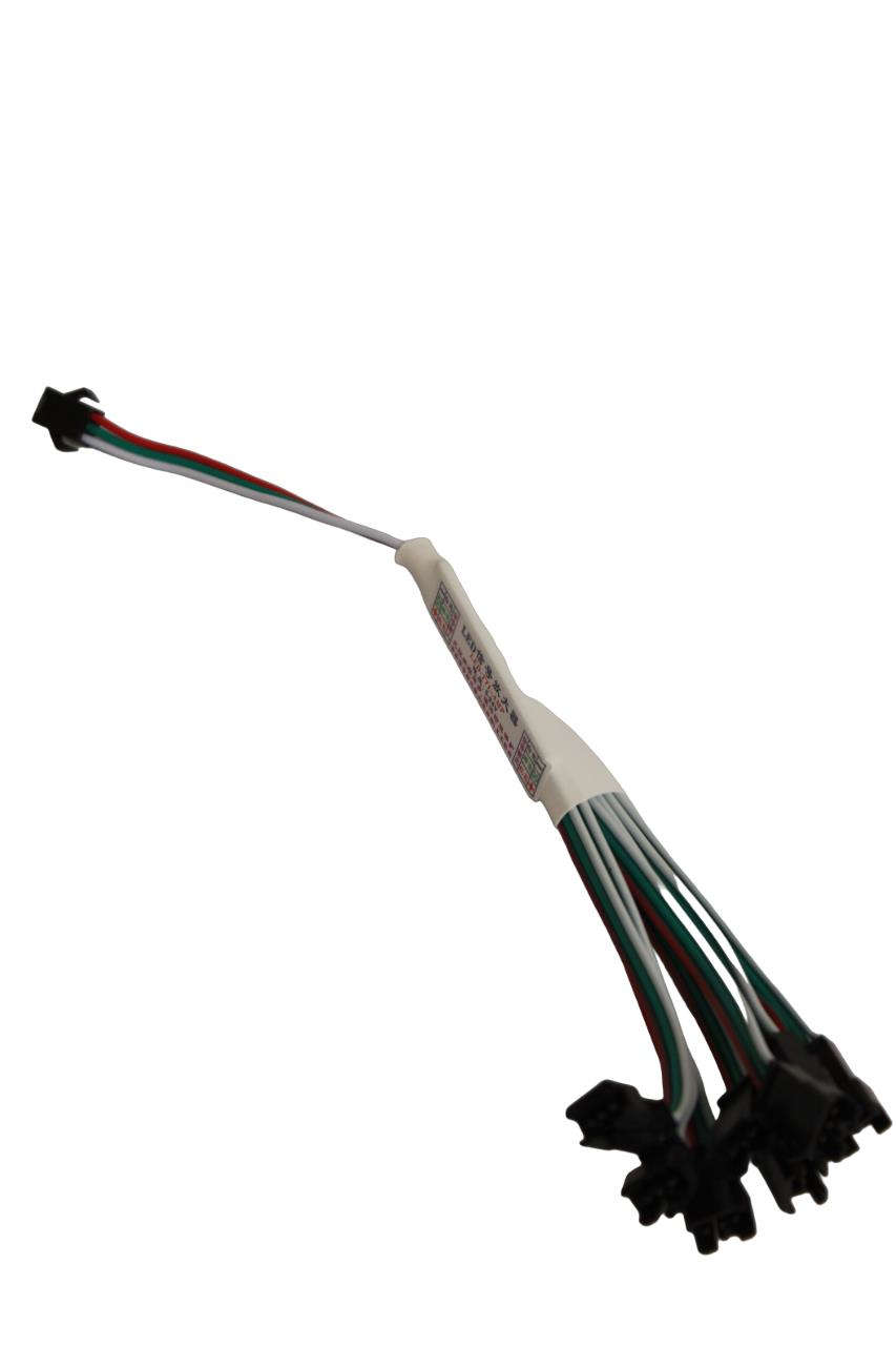  5-24V 8li Pixel Çoklayıcı Amplifier WS2811-WS2812B Pixel Led Çoklayıcı