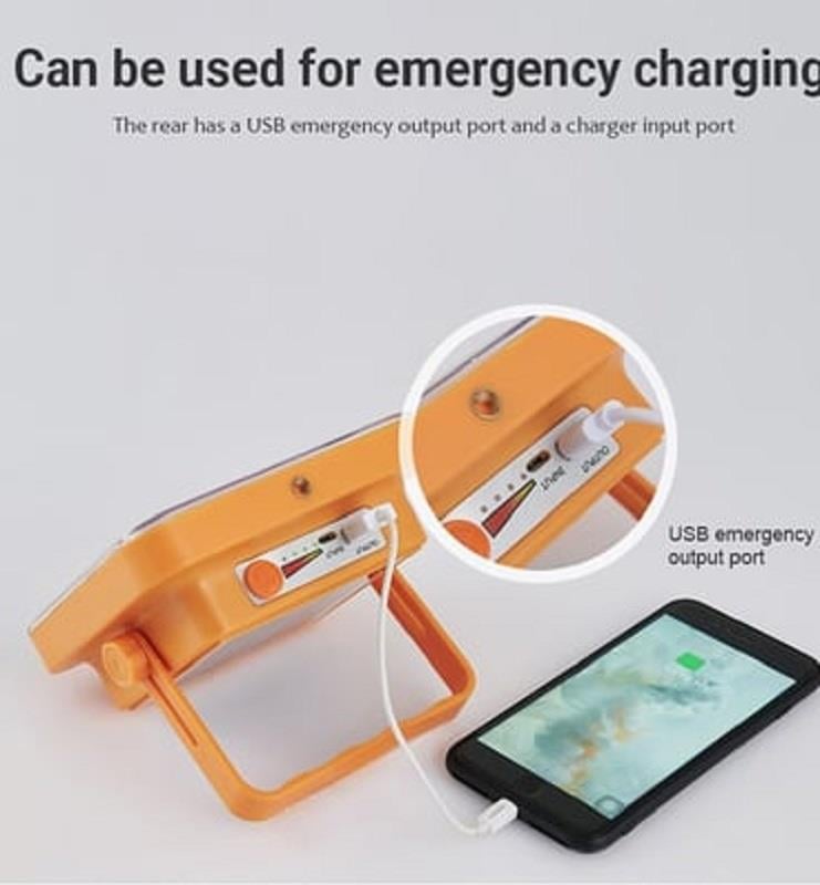  Cata 200W Taşınabilir Şarjlı Solar Projektör CT-4698