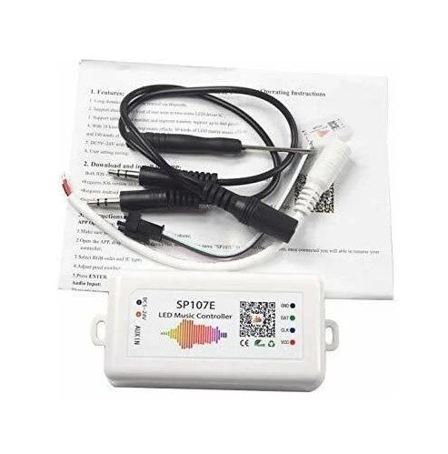  WS2811-WS2812 ARGB Pixel Led SP107E Müzik Kontrol Cihazı Bluetoothlu