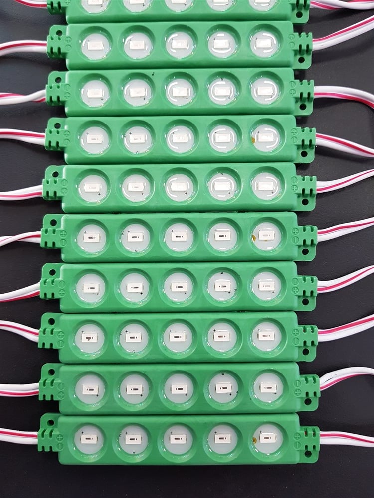 (10 ADET) 5 LEDL� YE��L MOD�L LED 12 VOLT ALS-120Y
