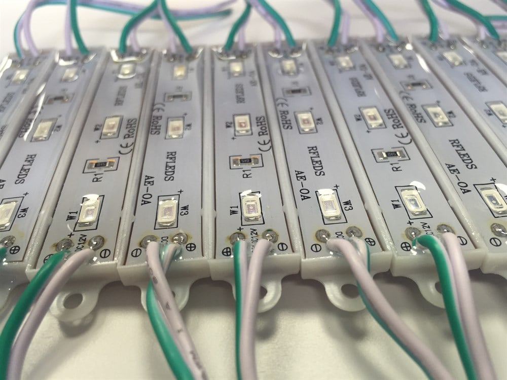 (10 ADET) YE��L 5630 EPOKS�L� MOD�L LED ALS-110Y