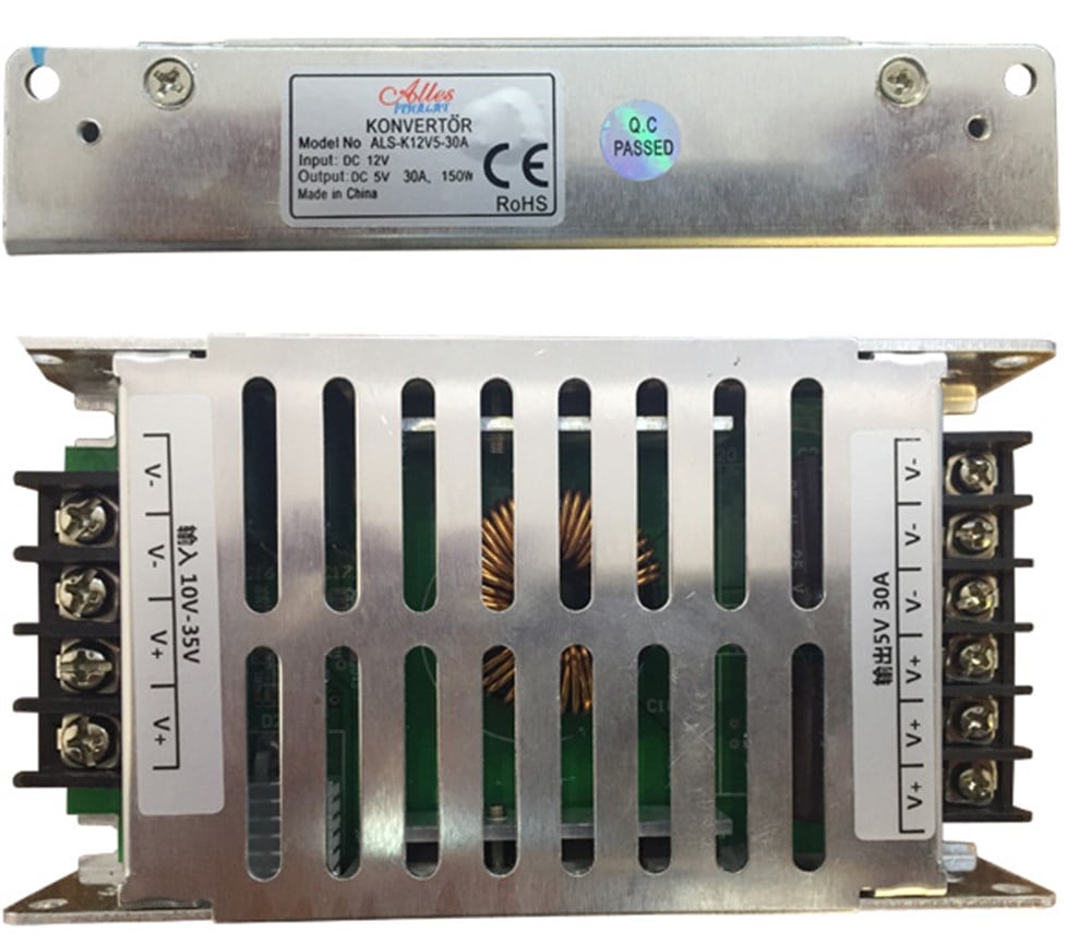 12V-5V KONVERT�R 30 AMPER