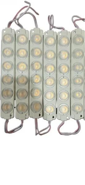 12V GÜNIŞIĞI 6 WATT 6LI MERCEKLİ MODÜL LED - 10 ADET