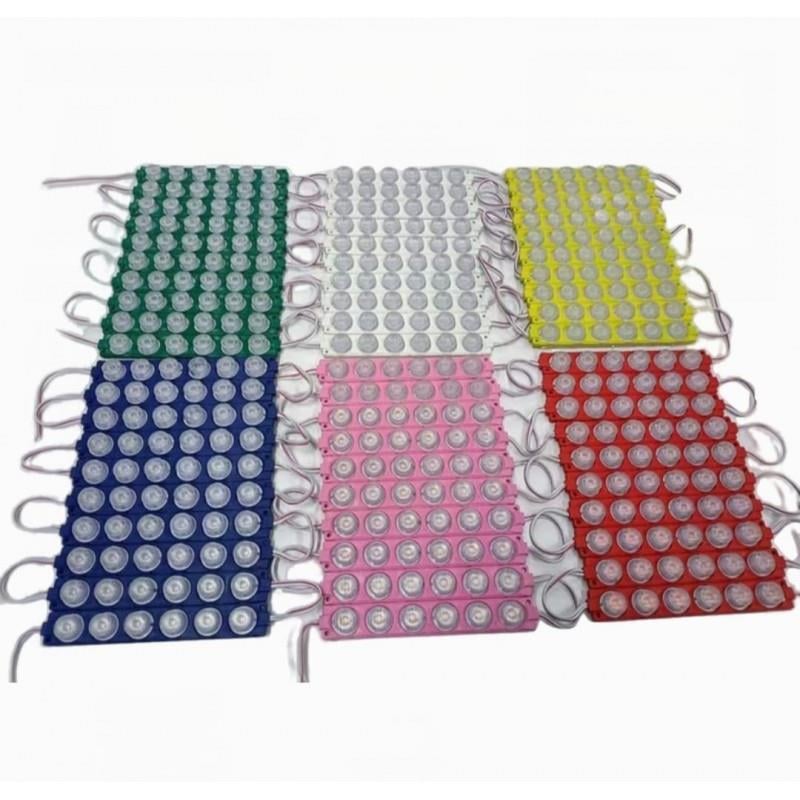 12V MAVİ 6 WATT 6LI MERCEKLİ MODÜL LED - 10 ADET