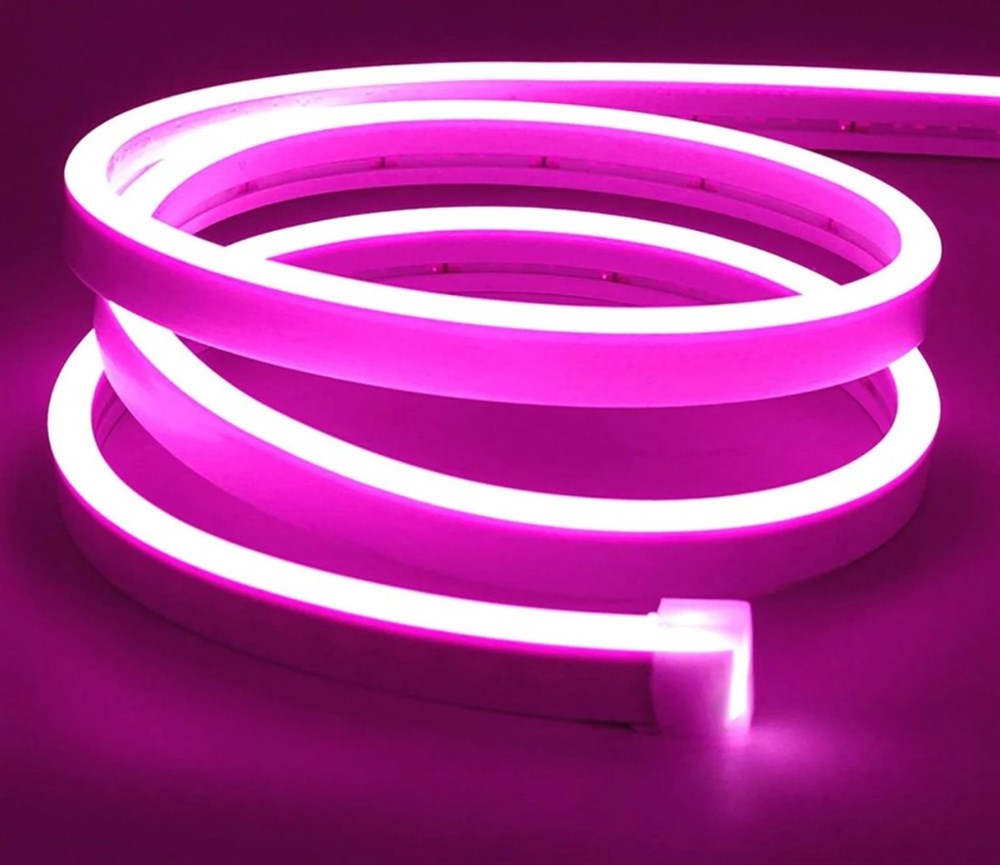 12V PEMBE NEON LED FLEXIBLE 5 METRE CATA