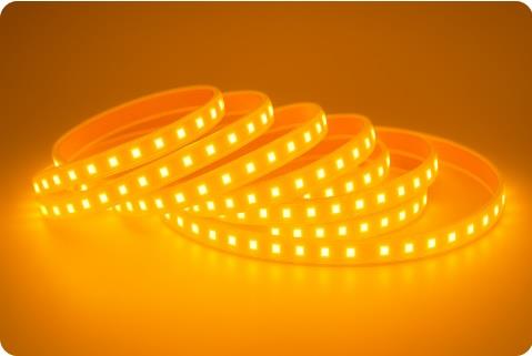 220V 120 LEDLİ AMBER DIŞ MEKAN ŞERİT LED (1 METRE ) ERKLED