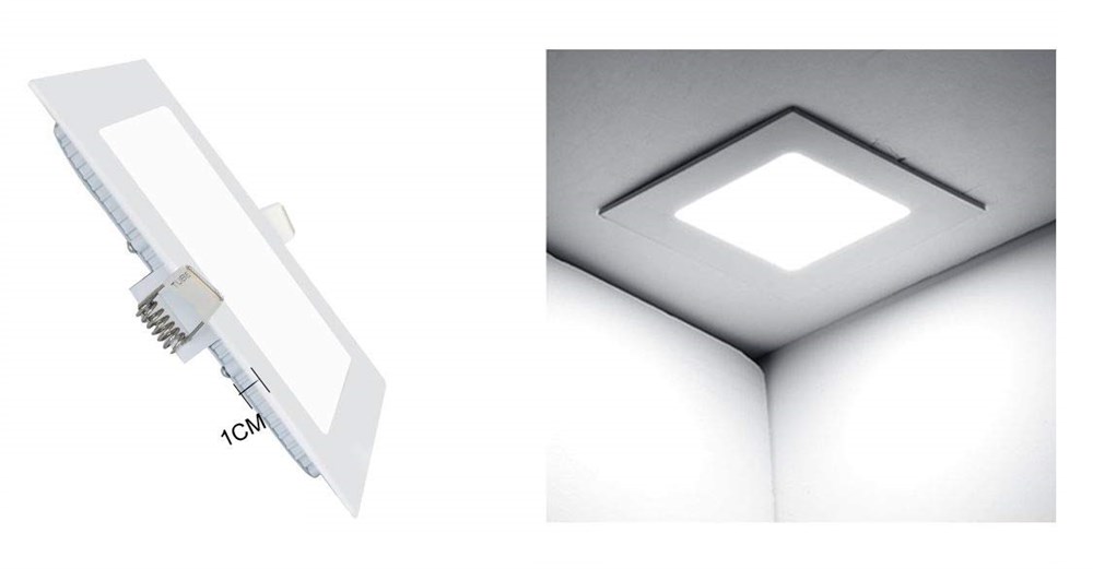 24 WATT G�NI�I�I SIVA ALTI KARE LED PANEL
