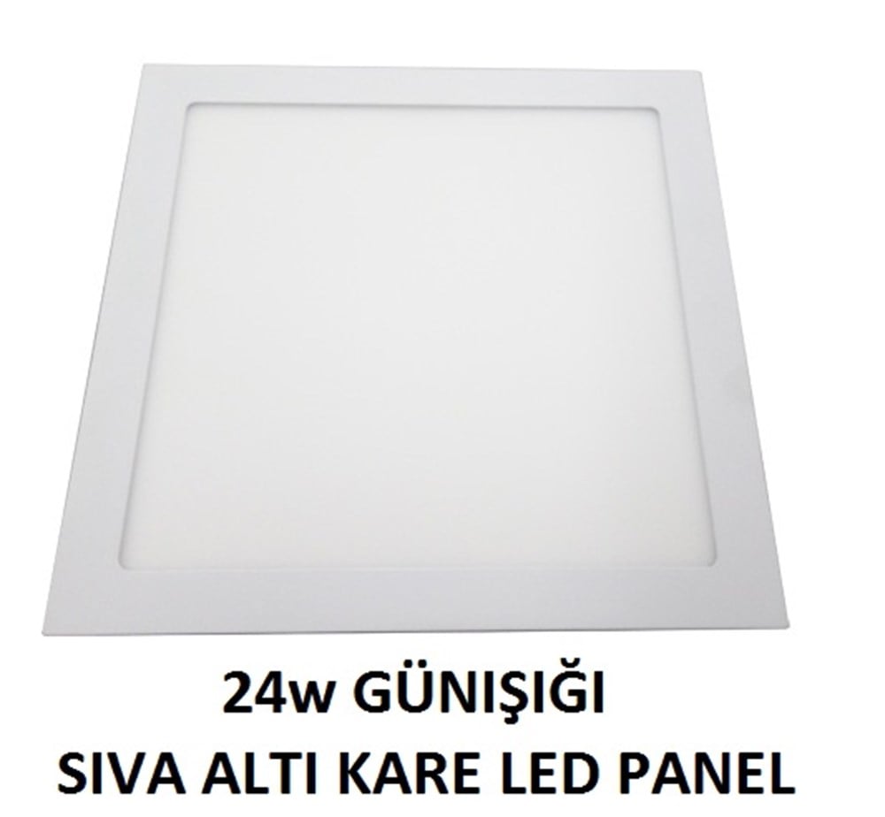 24 WATT G�NI�I�I SIVA ALTI KARE LED PANEL