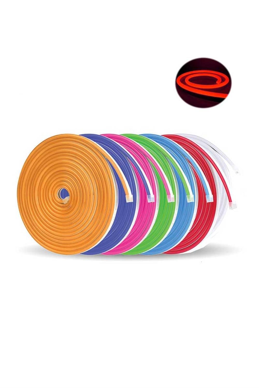 24V KIRMIZI NEON LED - 20MT 
