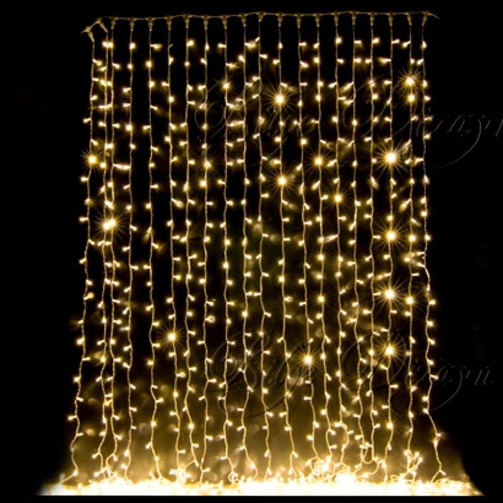 2x2 PERDE LED DIŞ MEKAN 480 LEDLİ  GÜNIŞIĞI - BEYAZ ÇAKARLI