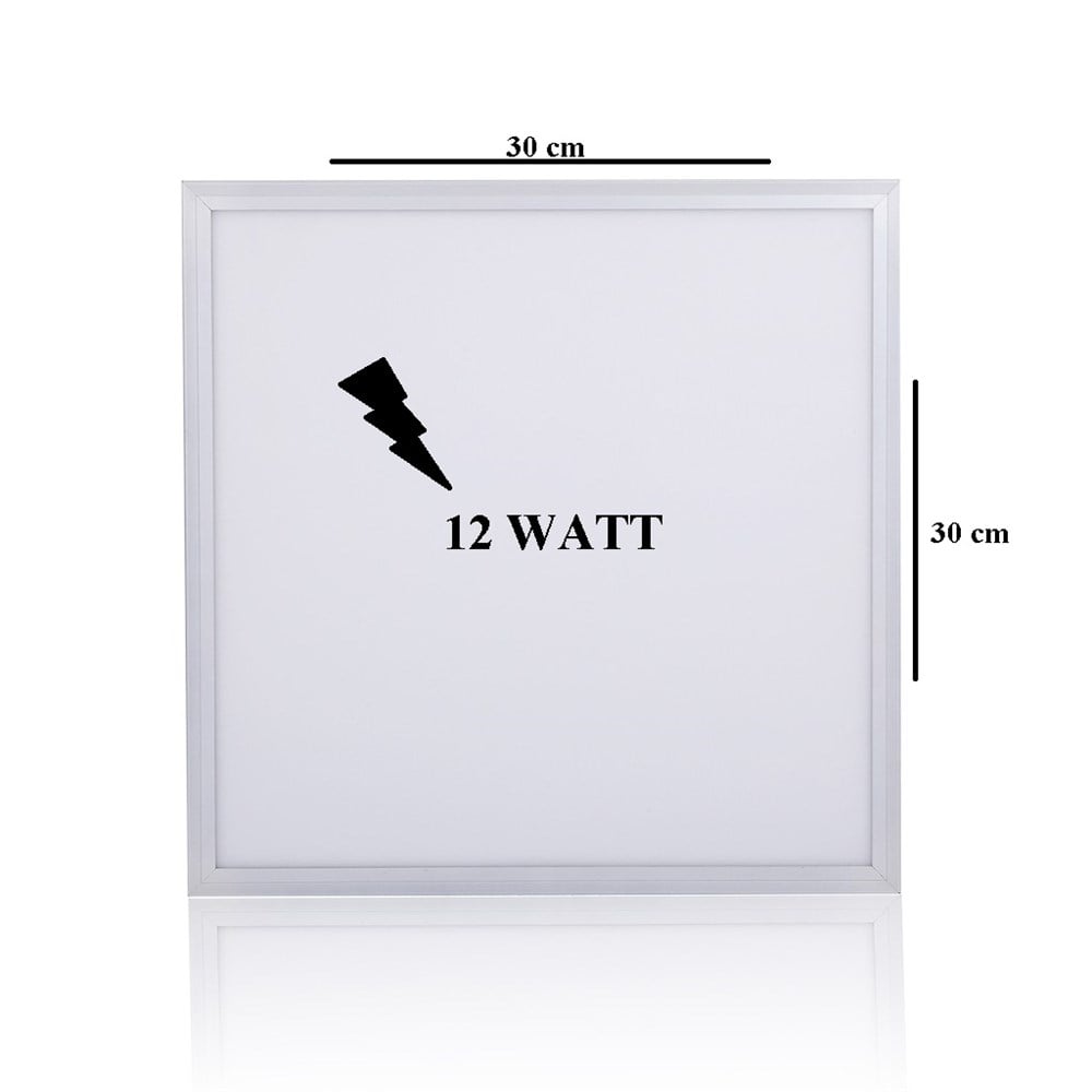 30X30 12 watt beyaz Yeni Nesil Led Ayd�nlatma Paneli