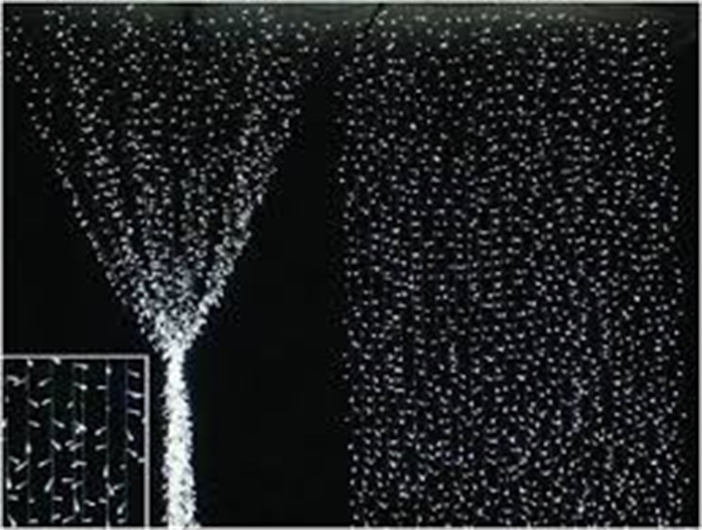 384 LED PERDE LED 2X2 MT YE��L