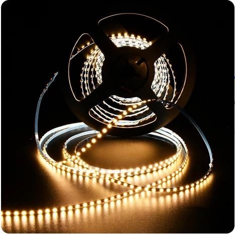 3MM 5VOLT Şerit led 120led/mt 3000k Günışığı şerit led 5mt/pk