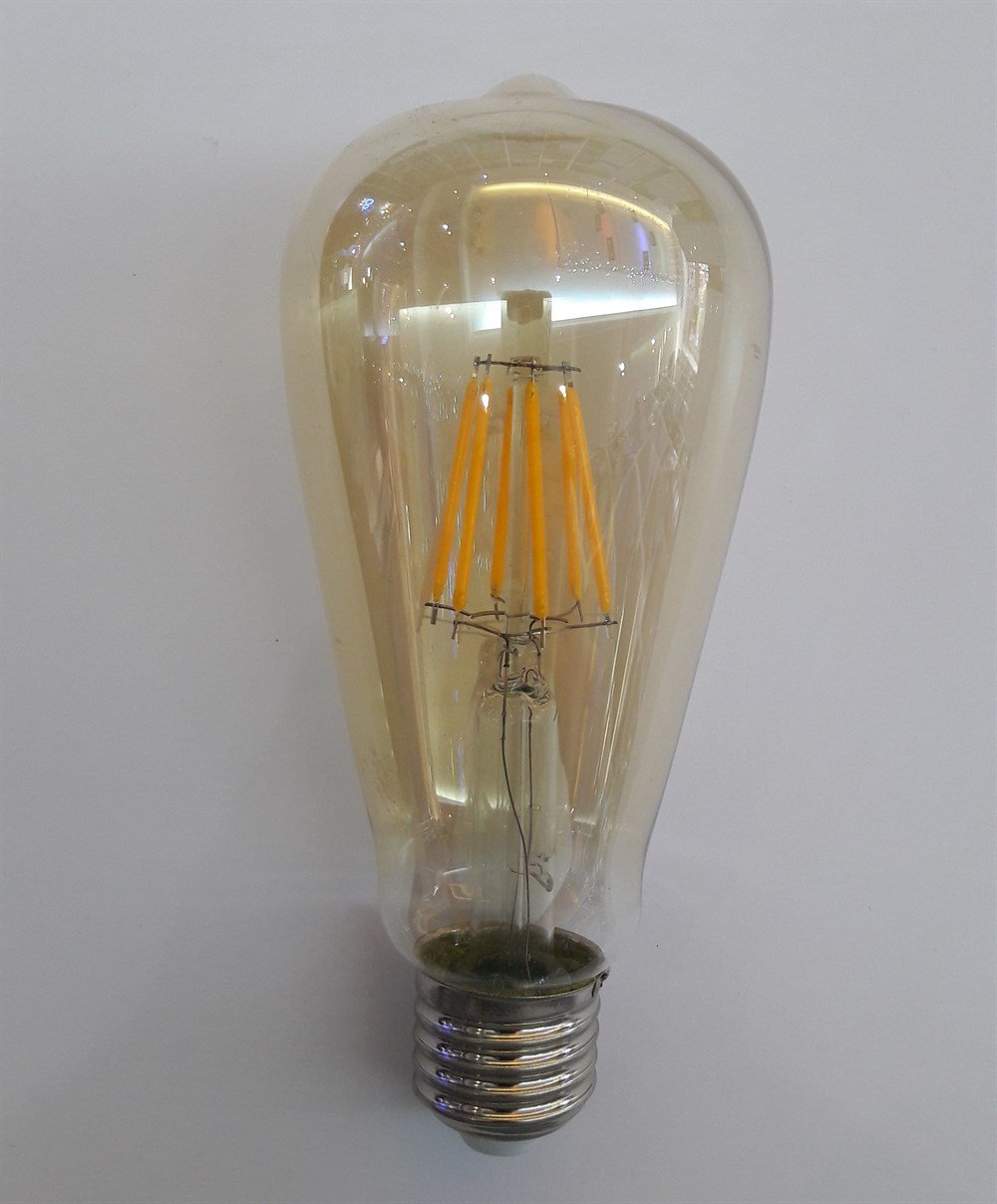 4 WATT FLAMANLI RUST�K LED AMPUL ARMUT T�P� - 2700K G�NI�I�I ST-64