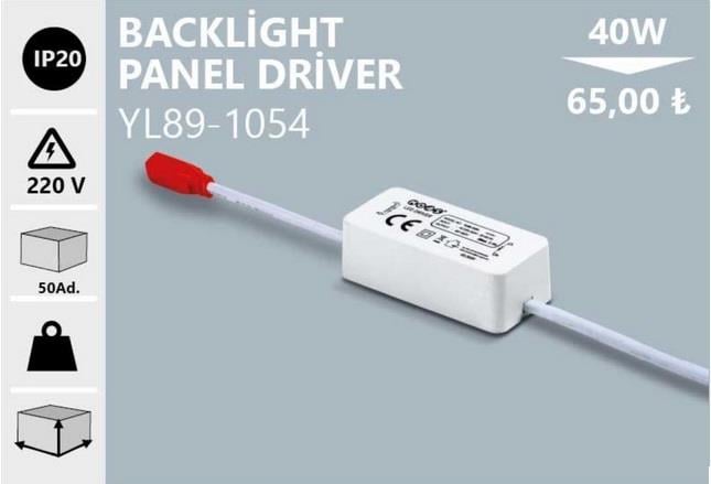 40W BACKLIGHT LED PANEL DRIVER 240mA