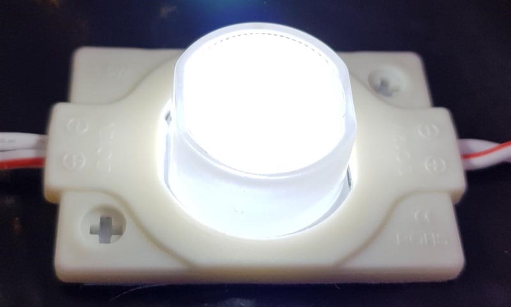 (5 ADET) 1,5W BEYAZ DAR A�ILI MANDA G�Z� MERCEKL� MOD�L LED 12 VOLT ALS-170B