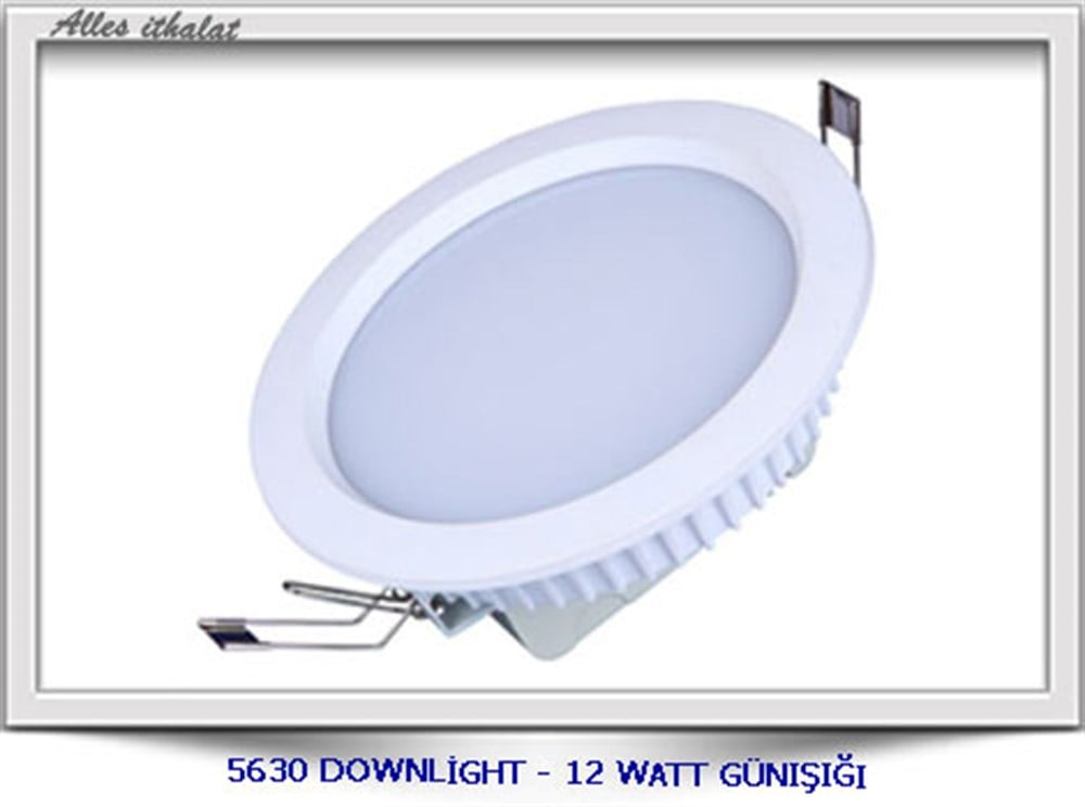 5630 DOWNL�GHT - 12 WATT G�NI�I�I 
