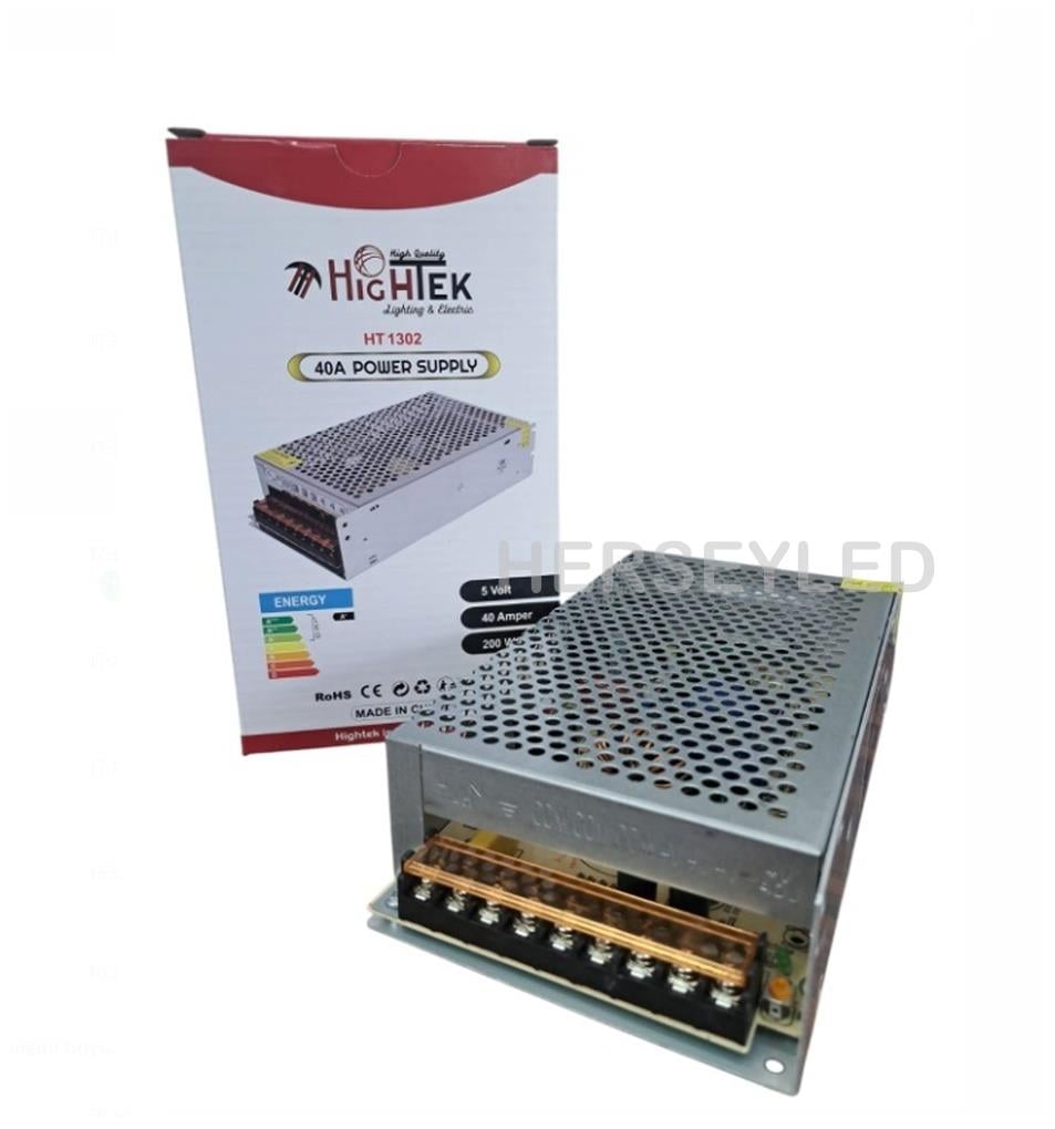 5V 40A KALIN KASA AYARLI TRAFO 200W HT-1302 HIGHTEK
