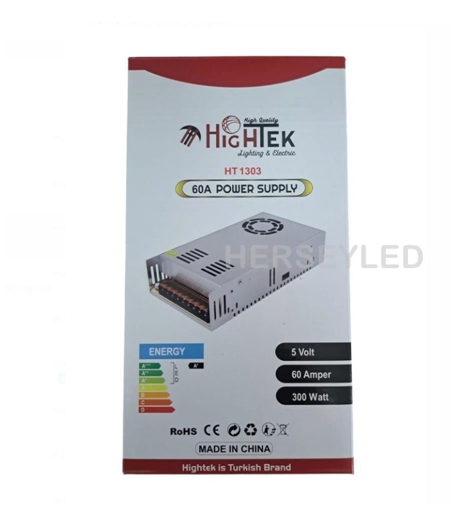 5V 60A KALIN KASA AYARLI TRAFO 300W HT-1303 HIGHTEK