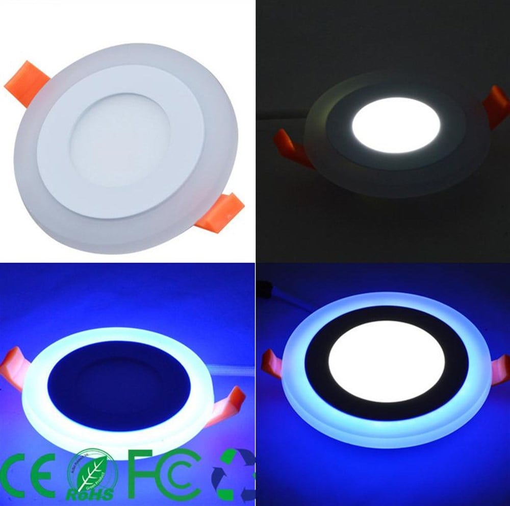 6W MAVİ KENARLI LED PANEL AYDINLATMA