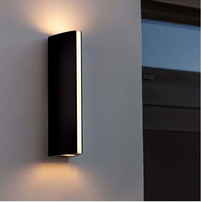 8W SİYAH KASA DIŞ MEKAN DEKORATİF GÜNIŞIĞI LED APLİK ECN-5020-30