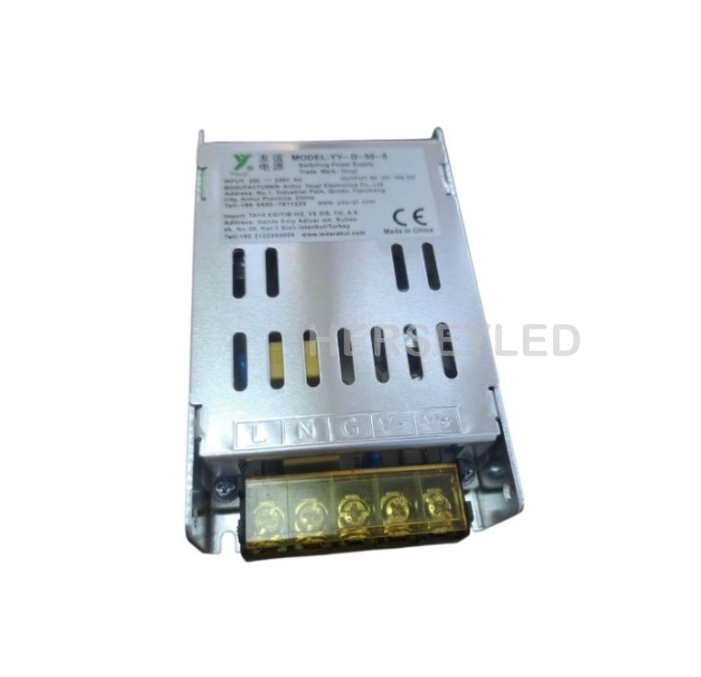 ALLES 5 VOLT 10 AMPER SLIM LED TRAFO