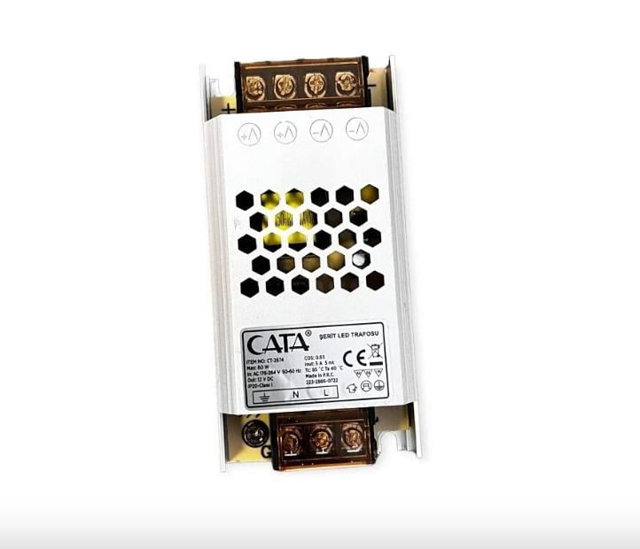 Cata 5 Amper Ultra Slim Şerit Led Trafosu CT-2674