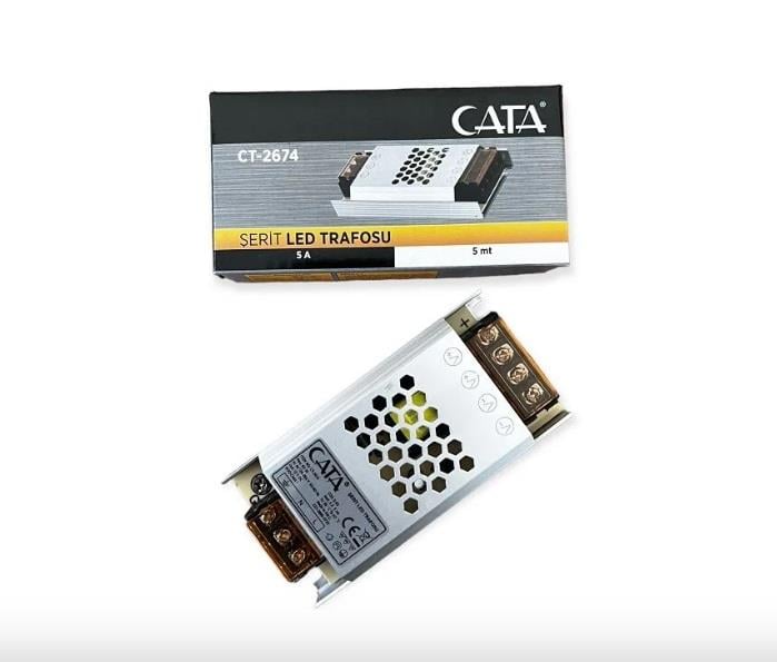 Cata 5 Amper Ultra Slim Şerit Led Trafosu CT-2674