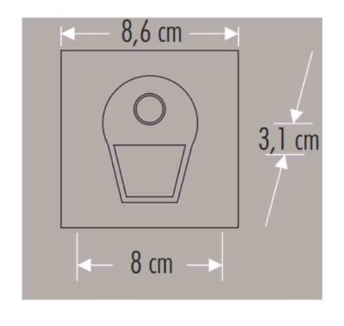 Cata CT-5170 1W 3000K Günışığı Füme Kasa Sensörlü Koridor Armatürü