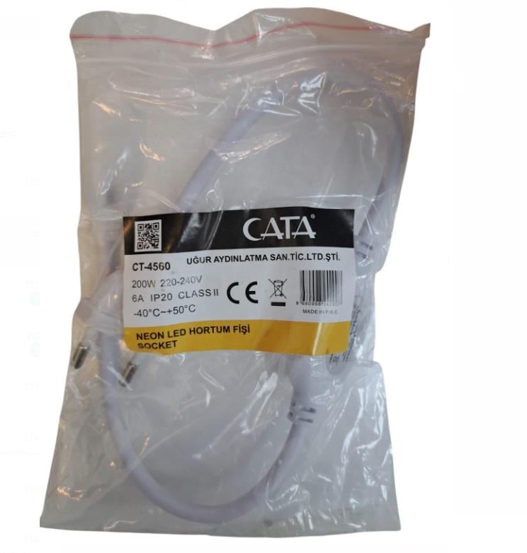 Cata Neon Led Hortum Fişi CT-4560