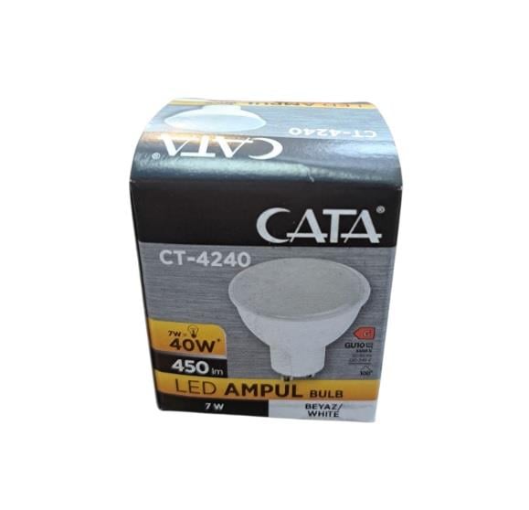 CT-4240 7W LED AMPUL GU-10 GÜNIŞIĞI CATA
