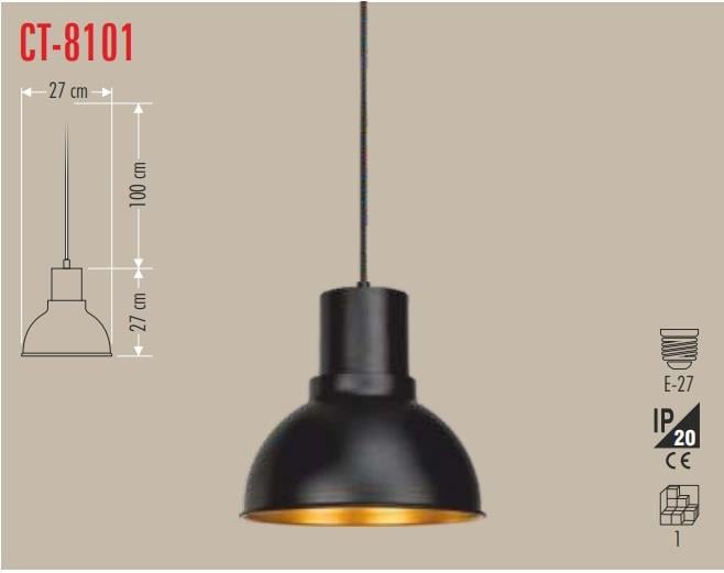 CT-8101 CATA SARKIT MODERN DEKORATİF AVİZE