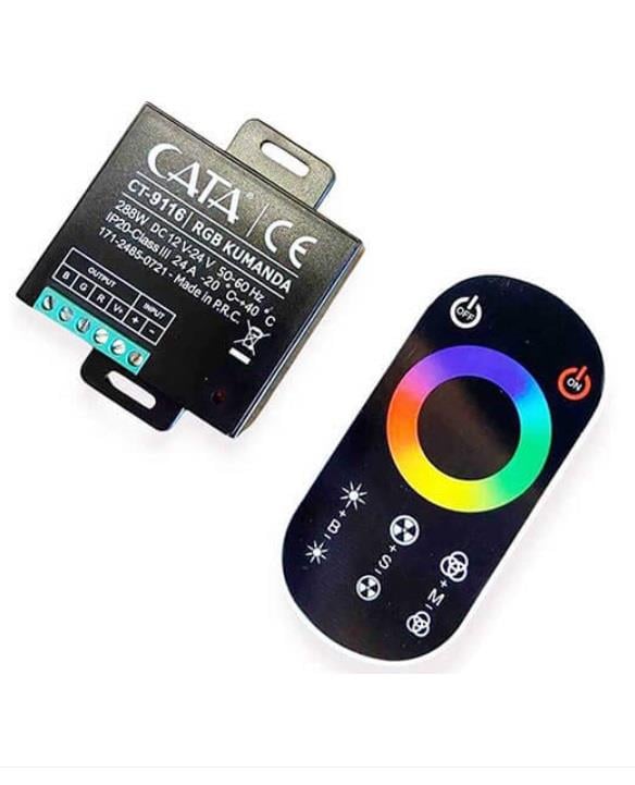 CT-9116 PROFESYONEL RGB KUMANDA 24 AMPER SUPER SLIM