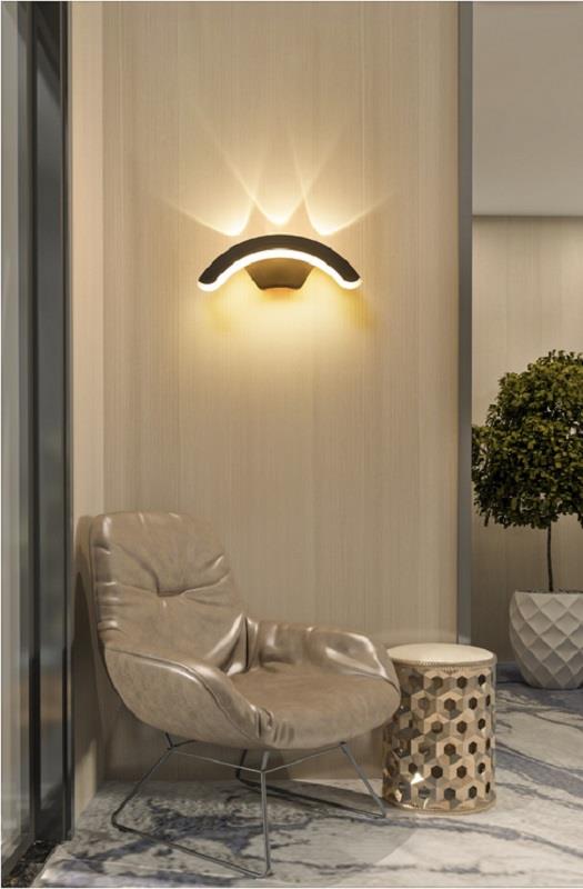 DIŞ MEKAN 12W LED APLİK GÜNIŞIĞI ÇİFT YÖNLÜ DEKORATİF IŞIK ECN-4070-30 