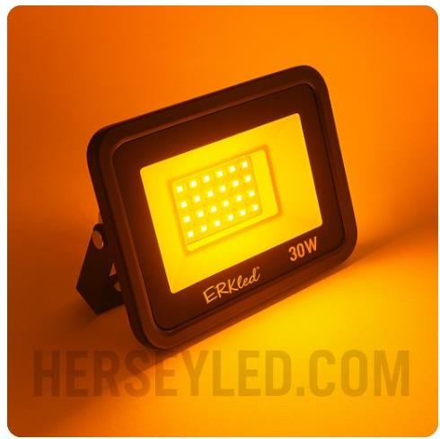 ERK 30W AMBER LED PROJEKTÖR 220V ERK-3730 A