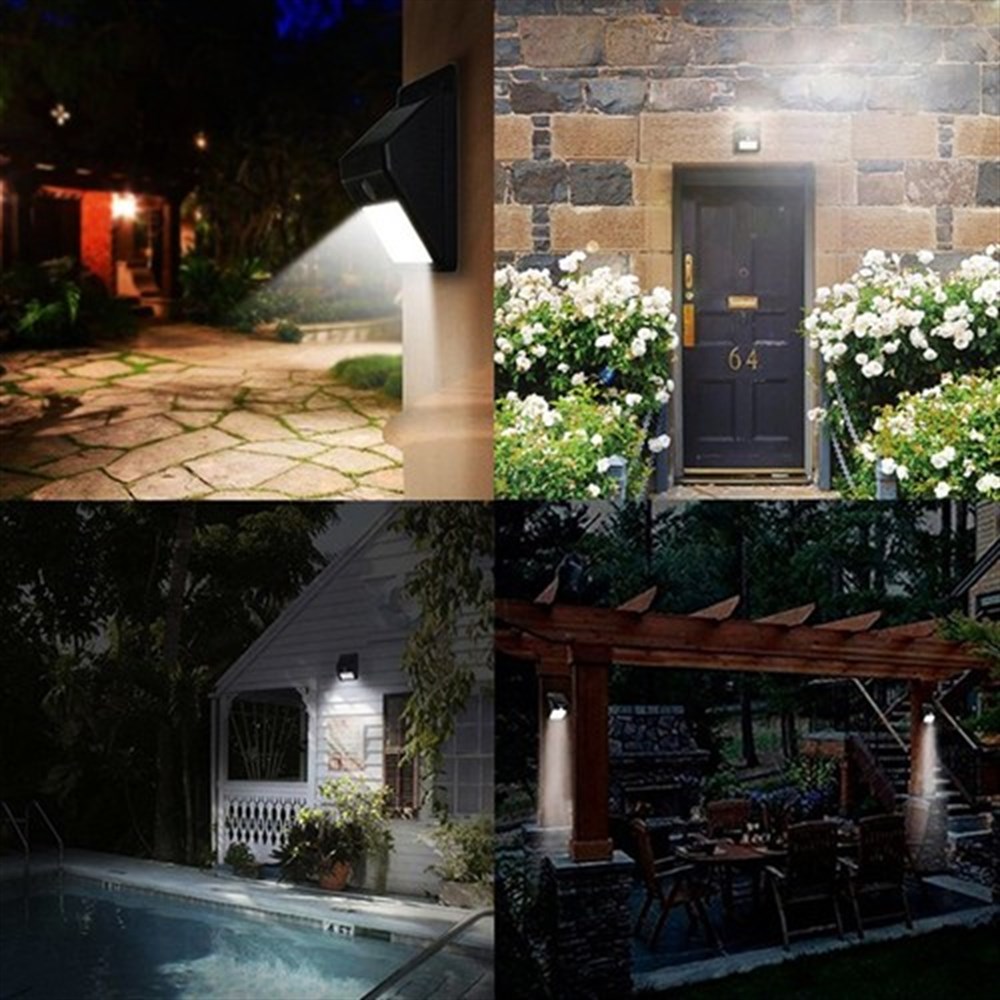 G�n����� Solar G�ne� Enerjili �arj Olabilen 20 Ledli Bah�e Lambas� Gece G�nd�z Sens�rl�