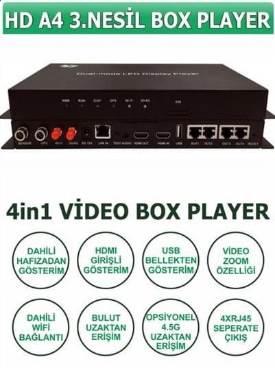 HD-A4 LED KONTROL VİDEO KARTI