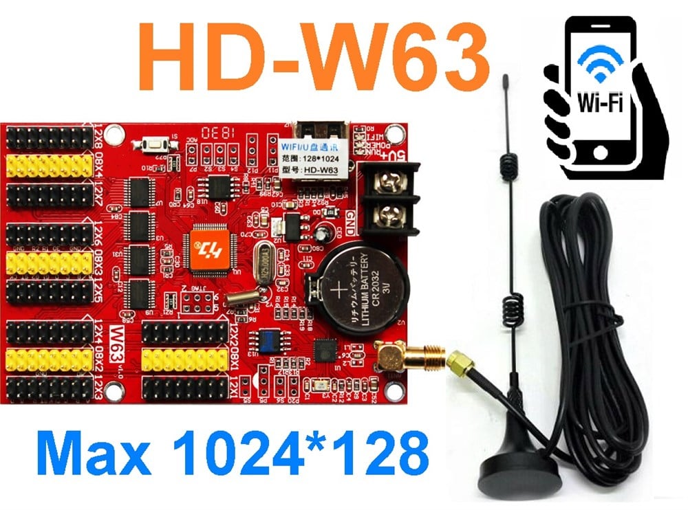 HD-W63 LED PANEL KONTROL KARTI