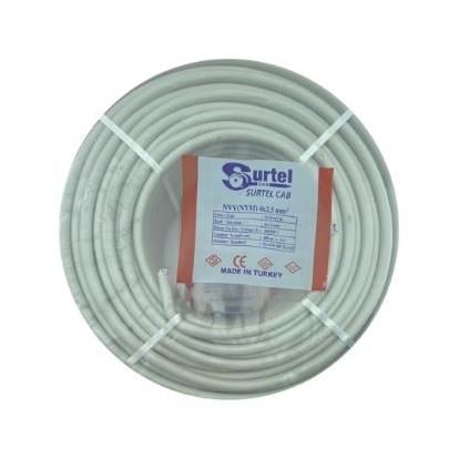 KABLO SURTEL 2X1,5 TTR 100MT
