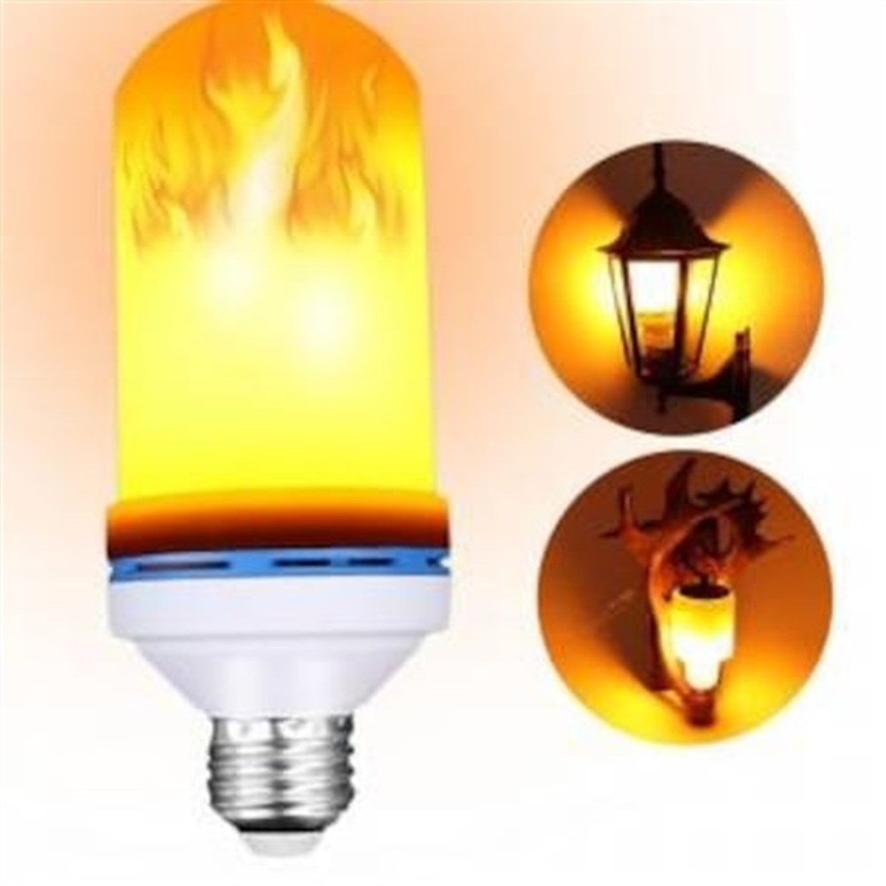LED AMPUL ALEV EFEKTLİ 