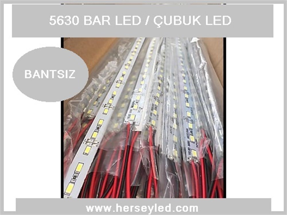 LED BAR 0,3W 5630/72 İÇ MEKAN 12V BANTSIZ KOLİ (100ad)