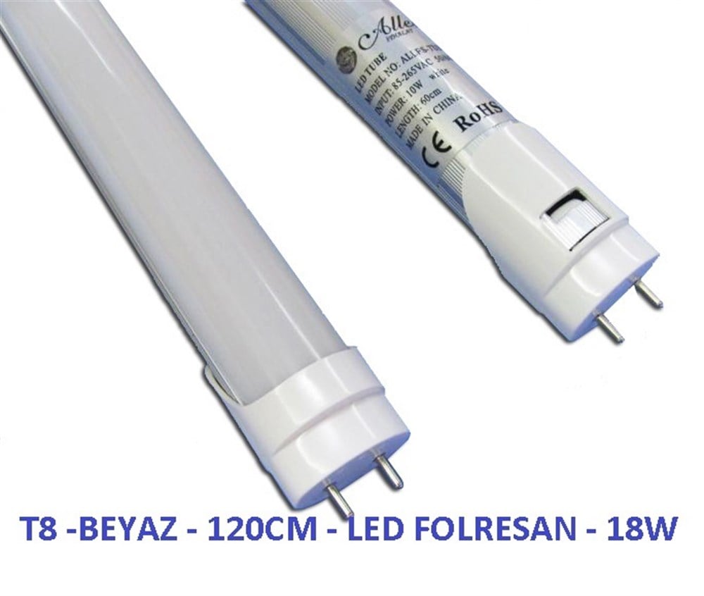LED FLORESAN 120cm 18 WATT ( BEYAZ / GÜN IŞIĞI )