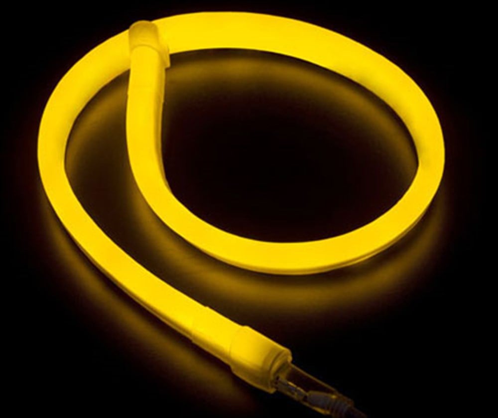 NEON LED AMBER 8X16 MM