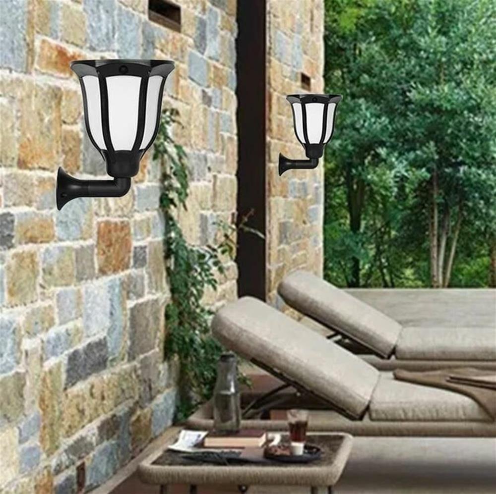 Noas 15W Ariel Solar Bahçe Armatürü Beyaz Işık YL74-1011-S