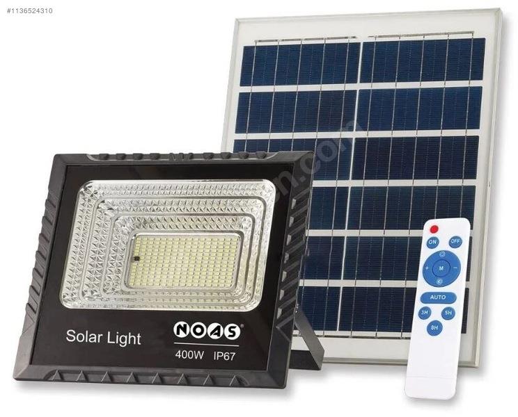 NOAS 400W SOLAR PROJEKTÖR BEYAZ YL71-0401-S
