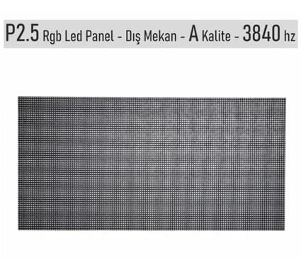 P 2,5 DIŞ MEKAN RGB LED PANEL 16X32cm