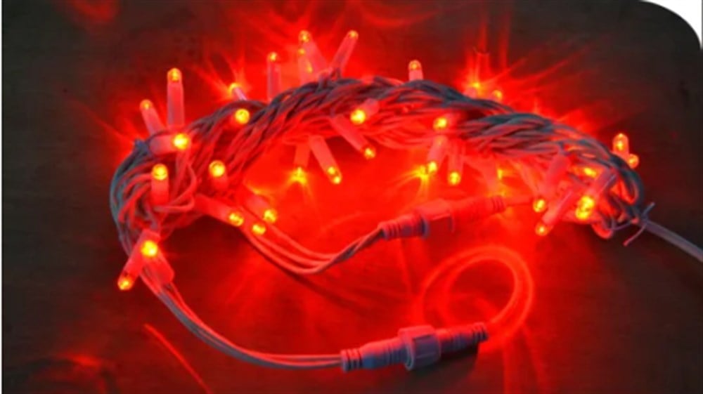 �P65 KIRMIZI 10 MT �P LED SAB�T YANAR BEYAZ KABLO AL-80