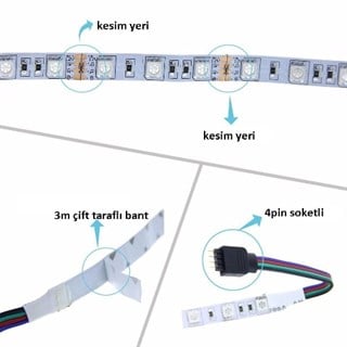 RGB Şerit Led iç mekan
