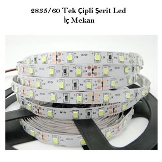 Tek Çipli İç Mekan Şerit Led
